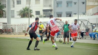 Photo of المغرب الفاسي يتعثر في القسم الثاني وشباب المحمدية يحافظ على الصدارة