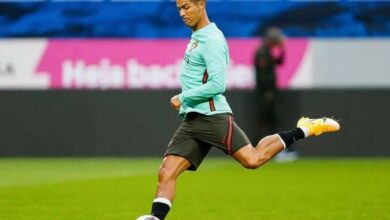 Photo of رقم تاريخي جديد لرونالدو بعد هدفه الرائع ضد السويد