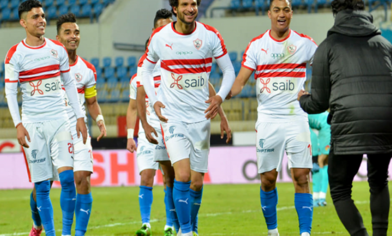 فحص بالأشعة يحدد مشاركة ثنائي الزمالك ضد الرجاء