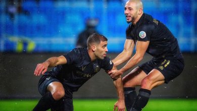 Photo of أمرابط وحمد الله أساسيان مع النصر أمام الهلال