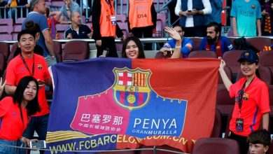 Photo of مشجعون صينيون لبرشلونة ينظمون احتفالا باستقالة بارتوميو