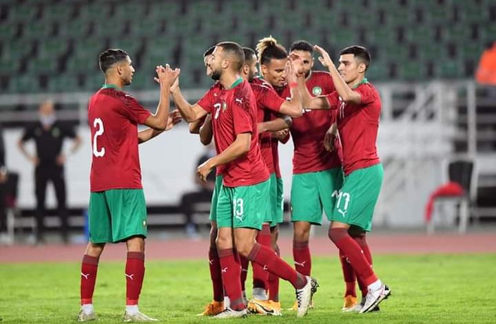 الأسود تتقدم بهدف على الكونغو في الشوط الأول