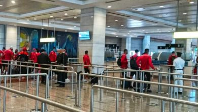 Photo of صور.. وصول بعثة الوداد إلى مطار القاهرة