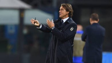 Photo of إصابة مانشيني مدرب منتخب إيطاليا بكورونا