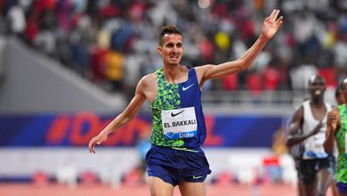 Photo of العداء البقالي يعلن إصابته بكورونا