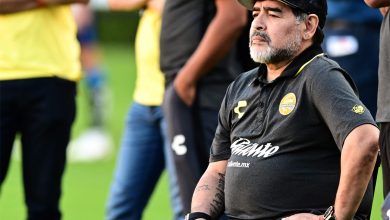 Photo of مارادونابصحة جيدة بعد العملية