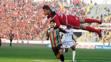 Photo of اشتباك بين لاعبي الوداد في ودية بنجرير