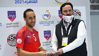 Photo of المزراعي أفضل لاعب في مباراة “أسود” القاعة والإمارات