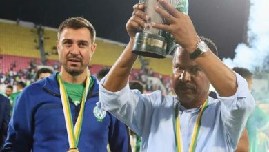 Photo of فيديو..انفعال كبير وانسحاب للشابي من الندوة الصحافية بعد خلافه مع المسير