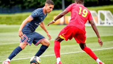 Photo of حكيمي وتاعرابت في أول مباراة رسمية في الموسم الجديد