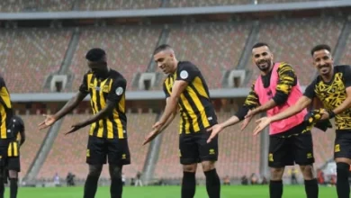 Photo of بالفيديو.. حمد الله يسجل في شباك النصر ويحتفل بطريقة غريبة
