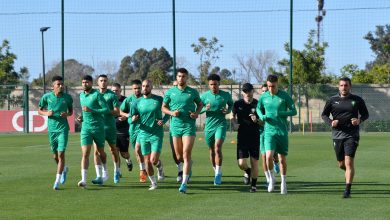 Photo of حصة تدريبية مغلقة للأسود بكينشاسا قبل ملاقاة الكونغو