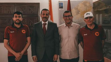 Photo of بعثة نهضة بركان في ضيافة سفير المغرب بالنيجر