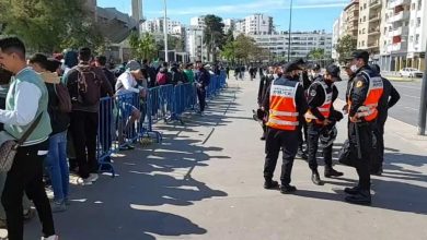 Photo of توافد جماهيري كبير على مركب محمد الخامس قبل قمة الرجاء والأهلي