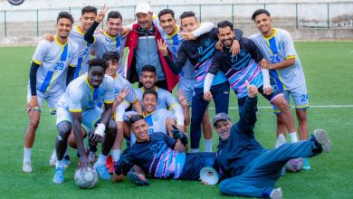 Photo of صراح بين شباب المحمدية ونهضة الزمامرة على نجم الرشاد البرنوصي