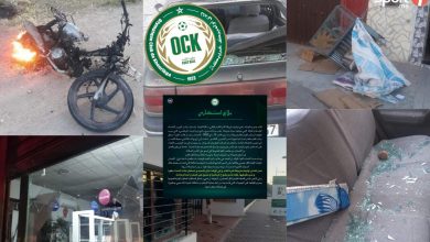 Photo of أولمبيك خريبكة يستنكر أحداث شغب جماهير الرجاء وينادي بالروح الرياضية