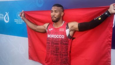 Photo of فيديو..تصريح البطل المعربي مشمور بعد تتويجه بنحاسية 200 متر بتركيا