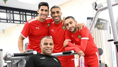 Photo of الأسود تواصل استعداداتها بحصة تدريبية صباحية