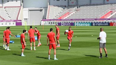 Photo of تابع الحصة التدريبية الأخيرة للأسود قبل مواجهة كرواتيا
