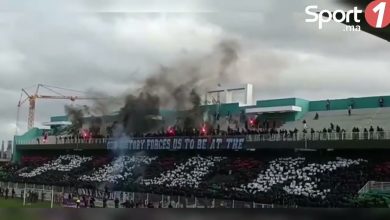 Photo of فيديو.. شاهد تيفو جماهير الجيش الملكي واحتفالية رائعة بهدف التقدم للفريق العسكري