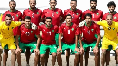 Photo of المنتخب الوطني للكرة الشاطئية يرتقي في تصنيف المنتخبات العالمية