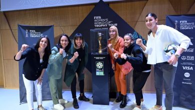 Photo of الكأس الأصلية لكأس العالم لكرة القدم النسوية تصل للمغرب