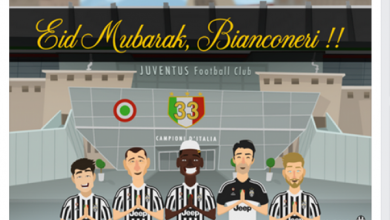 Photo of أندية عالمية ونجوم كرة القدم يهنئون المسلمين بعيد الفطر
