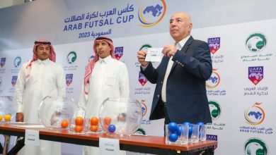 Photo of مجموعة سهلة لأسود القاعة بكأس العرب