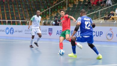 Photo of أسود القاعة يستهلون حملة الدفاع عن كأس العرب بخماسية في مرمى جزر القمر