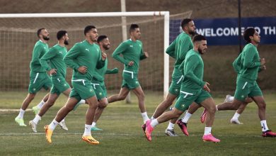 Photo of فيديو.. أجواء حماسية في تداريب الأسود استعدادا لمواجهة جنوب إفريقيا