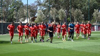 Photo of المنتخب الوطني يجري أخر حصة تدريبية قبل التوجه إلى جنوب إفريقيا