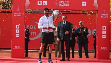Photo of بيريتيني يتوج بجائزة الحسن الثاني الكبرى للتنس في دورتها الـ38