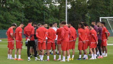 Photo of بحضور حكيمي المنتخب الأولمبي يجري أول حصتين تدريبتين بفرنسا
