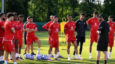 Photo of حصة تدريبية جديدة للمنتخب الأولمبي قبل التوجه إلى سانت إيتيان