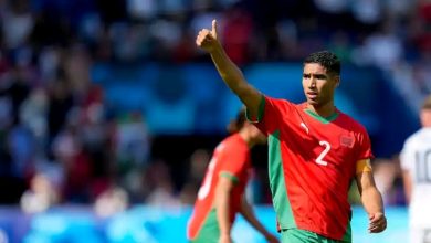 Photo of حكيمي: نشعر بخيبة أمل وسنبذل قصارى جهدنا للفوز بالبرونزية
