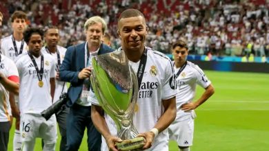 Photo of مبابي: جد سعيد بهدفي الأول مع الريال