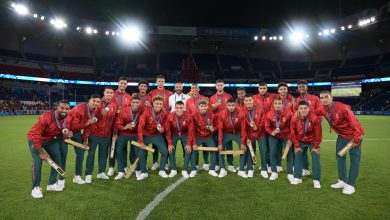 Photo of صور.. المنتخب المغربي يتسلم الميدالية البرونزية ورحيمي هدافا للأولمبياد