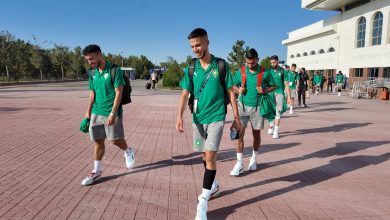 Photo of بعثة منتخب القاعة تحل بمدينة بُخارى لمواجهة إيران