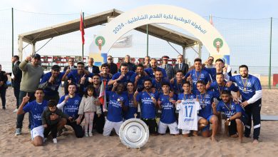 Photo of الجامعة تهنئ اتحاد طنجة بتتويجه بالبطولة الوطنية لكرة القدم الشاطئية