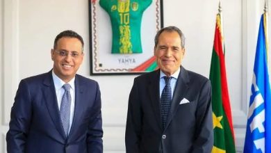 Photo of رئيس الاتحاد الموريتاني يستقبل سفير المملكة المغربية للتعاون في كرة القدم