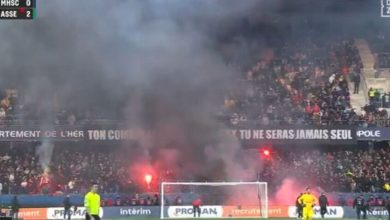 Photo of إلغاء مباراة بالدوري الفرنسي بسبب شغب جماهيري وفوضى عارمة