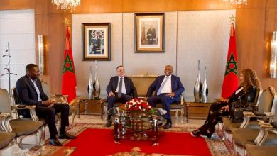 Photo of موتسيبي يصل إلى الرباط لحضور نهائي كأس إفريقيا لكرة القدم داخل القاعة