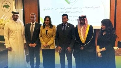 Photo of انتخاب حجيج نائبة لرئيس الاتحاد العربي لكرة الطائرة