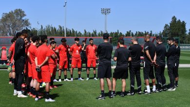 Photo of فيديو.. المنتخب الوطني يرفع من وثيرة الاستعدادات بمصر