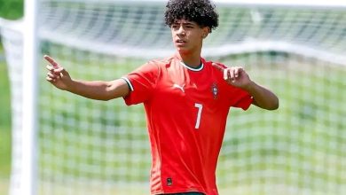 Photo of رونالدو يهنئ ابنه جونيور بعد مشاركته الأولى مع منتخب البرتغال