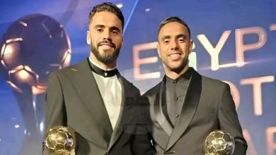 Photo of الشيبي وبنتايك يتوجان بجائزتي أفضل الأظهرة في الدوري المصري