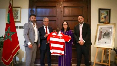 Photo of الوداد يشكر سفيرة المغرب بغانا على الاستقبال