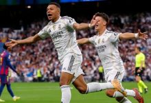 Photo of فيديو.. ريال مدريد يتخطى برشلونة بثنائية