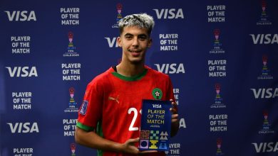 Photo of الزابيري ينال جائزة أفضل لاعب في مباراة المغرب وكوريا الجنوبية