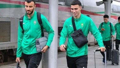 Photo of بعثة المنتخب الوطني تصل إلى طنجة